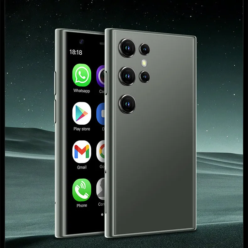 S23PRO & XS15 mini smartphone with 30cm screen in black, green and pink purple colour options