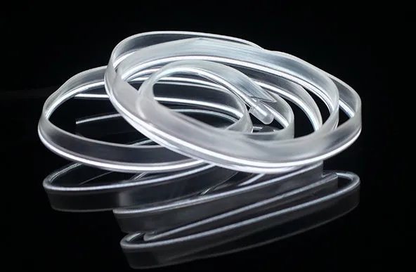 Flexible water-resistant LED strip light with 360° illumination, 1m length, 10 colour options