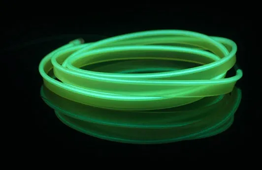 Flexible water-resistant LED strip light with 360° illumination, 1m length, 10 colour options