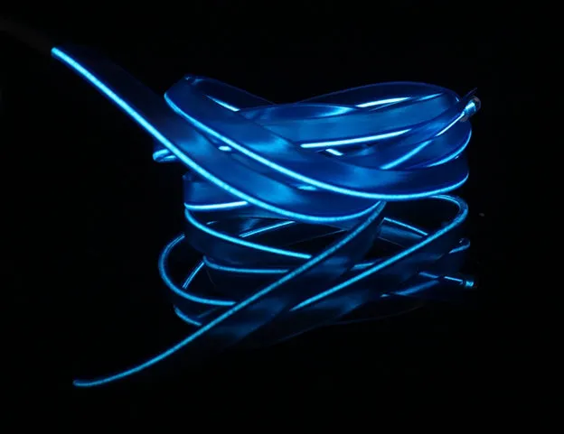 Flexible water-resistant LED strip light with 360° illumination, 1m length, 10 colour options