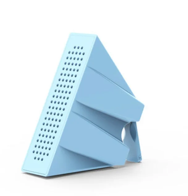 ABS mobile phone amplifier bracket for Apple iPhone in black, blue, pink or white colours