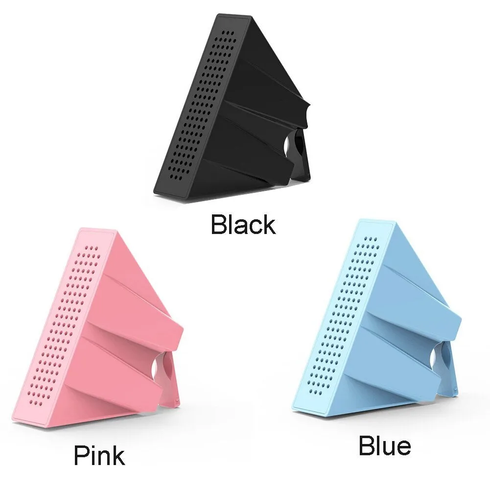 ABS mobile phone amplifier bracket for Apple iPhone in black, blue, pink or white colours