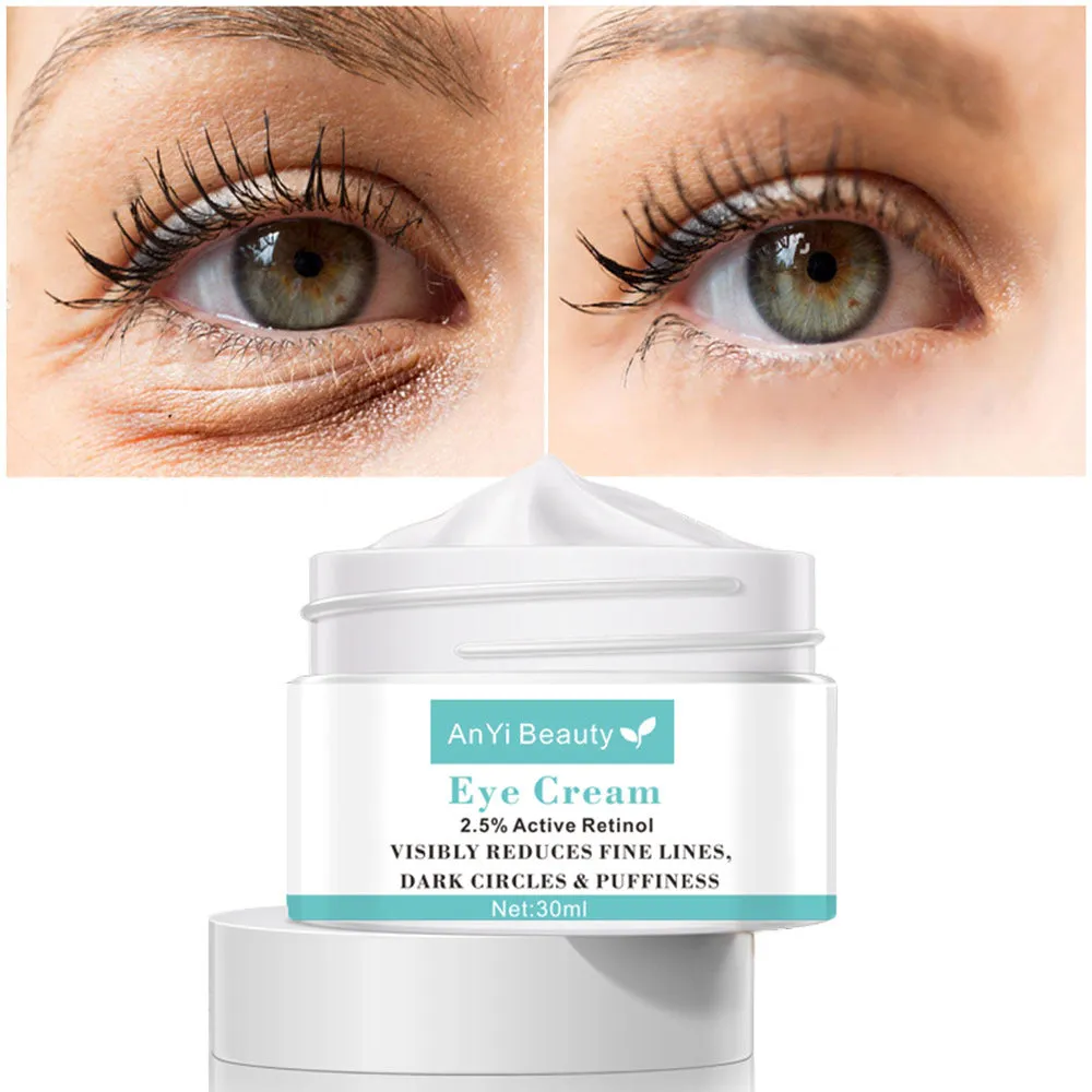30ml eye cream tube for women's skincare with gel-cream texture