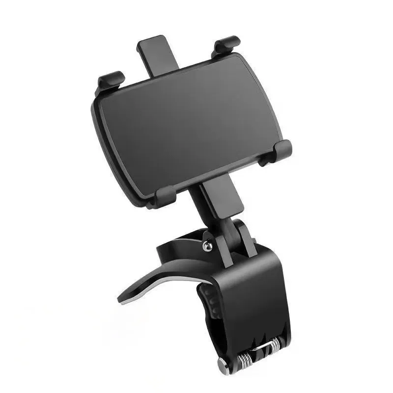 Black plush universal car dashboard rearview mirror bracket for phone holder 95x39x51.5cm
