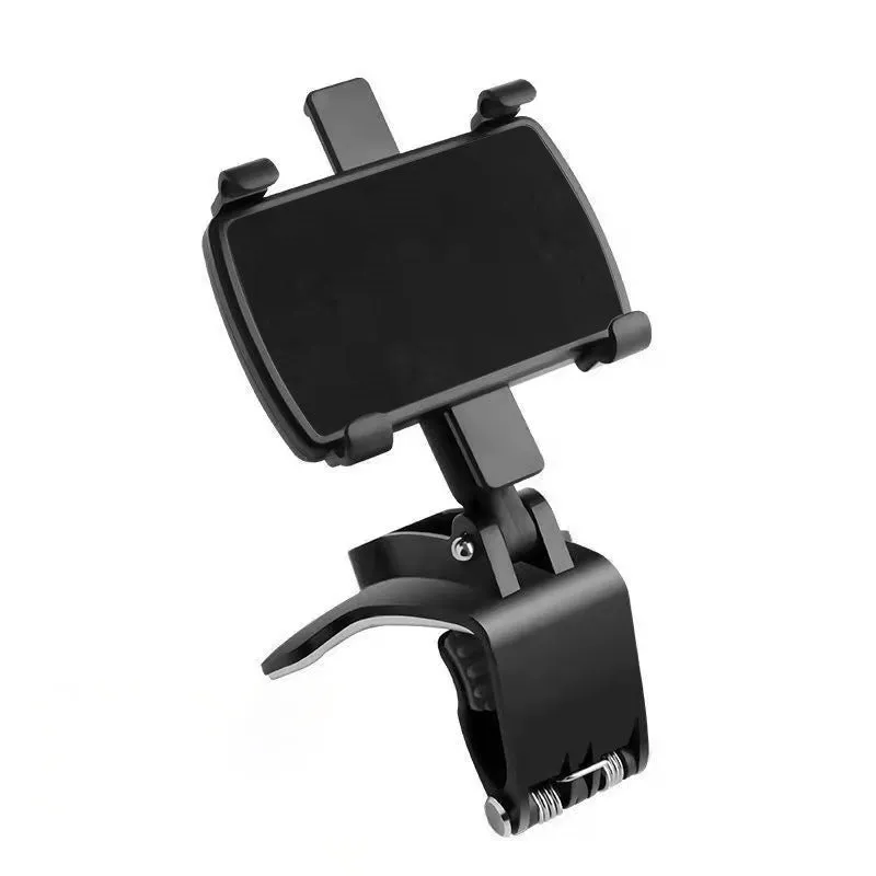 Black plush universal car dashboard rearview mirror bracket for phone holder 95x39x51.5cm