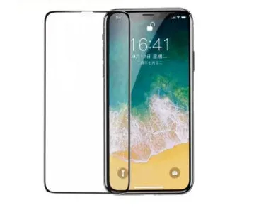 Red powder gold cold carved tempered glass full screen cover for iPhone models, HD anti-fingerprint front film