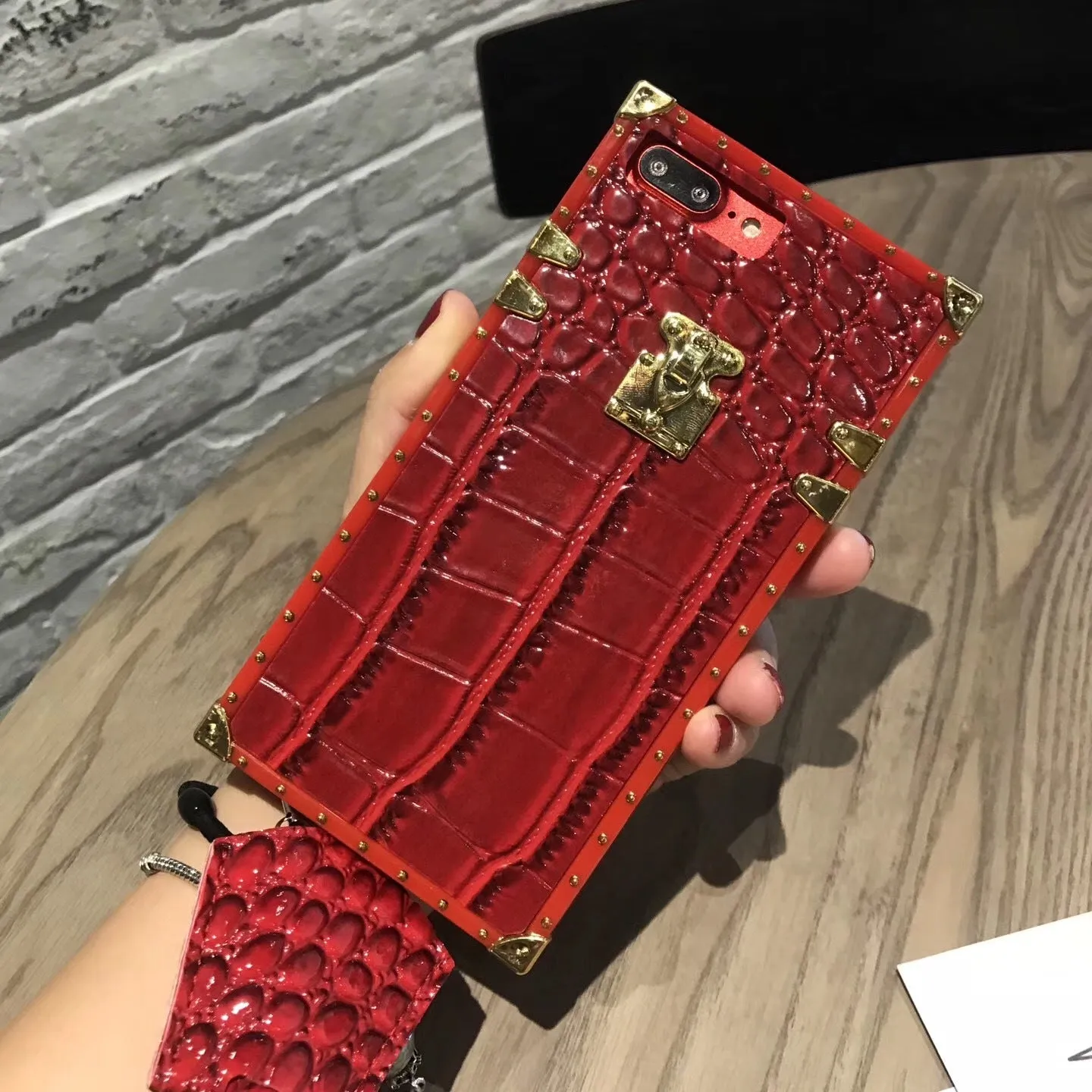 Silicone soft TPU phone case back cover for iPhone in solid colour black, red, or green