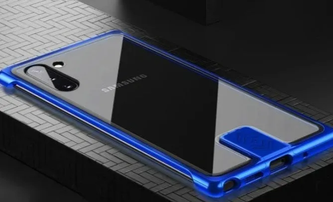 Transparent tempered glass phone case with metal frame for Samsung Note 10, solid colour back, black blue green pink red