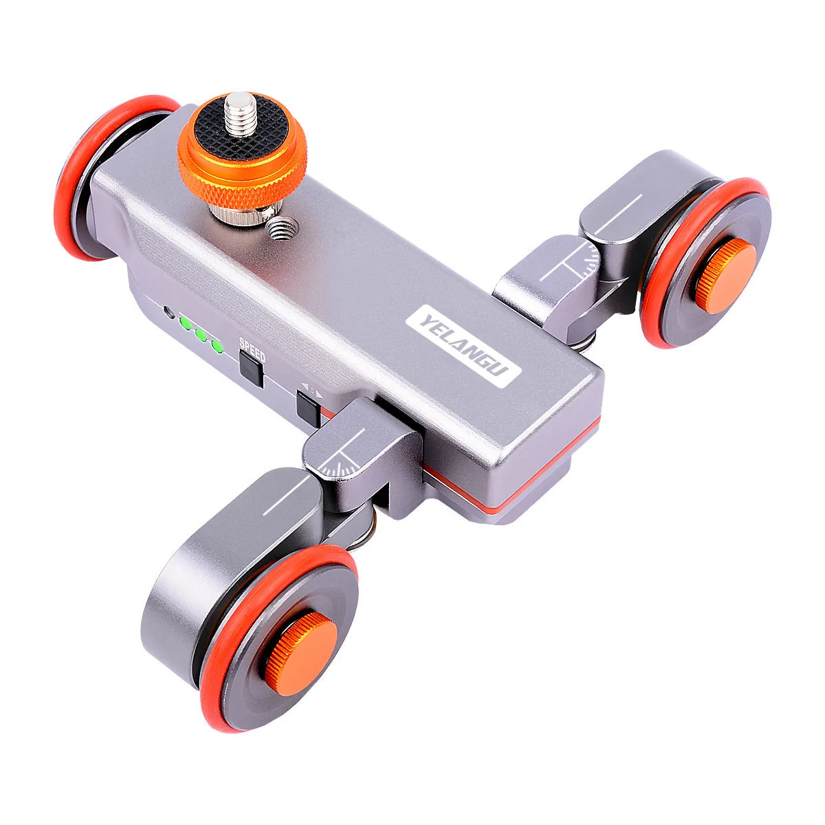 Wolf King L4X mobile camera remote control slide car with wireless remote and 3KG load capacity