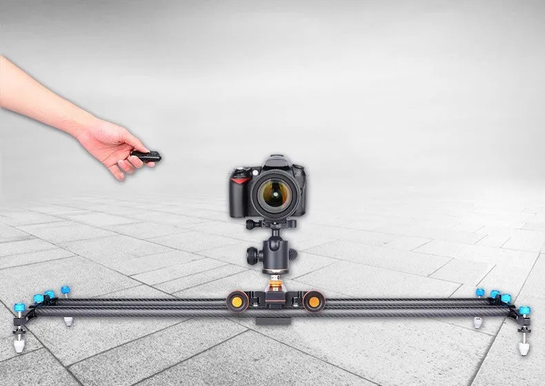 Wolf King L4X mobile camera remote control slide car with wireless remote and 3KG load capacity
