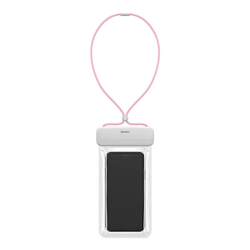 HD Machine waterproof bag for swimming and diving with sliding cover, transparent, universal phone fit