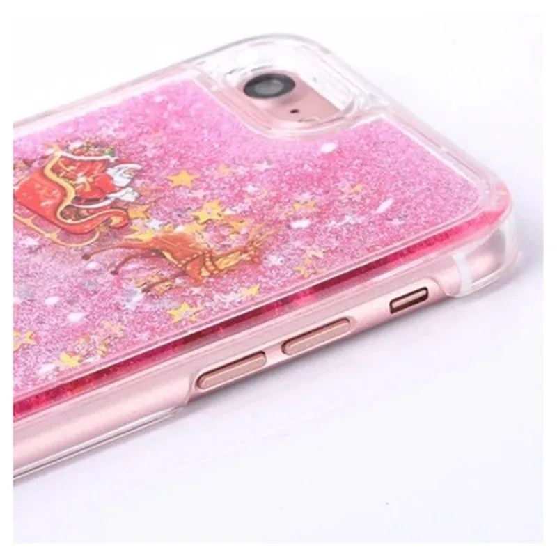 Christmas phone case for iPhone and Samsung in multiple colours including black and gold