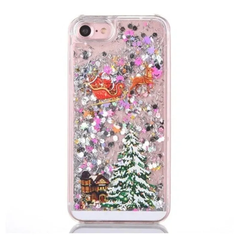Christmas phone case for iPhone and Samsung in multiple colours including black and gold