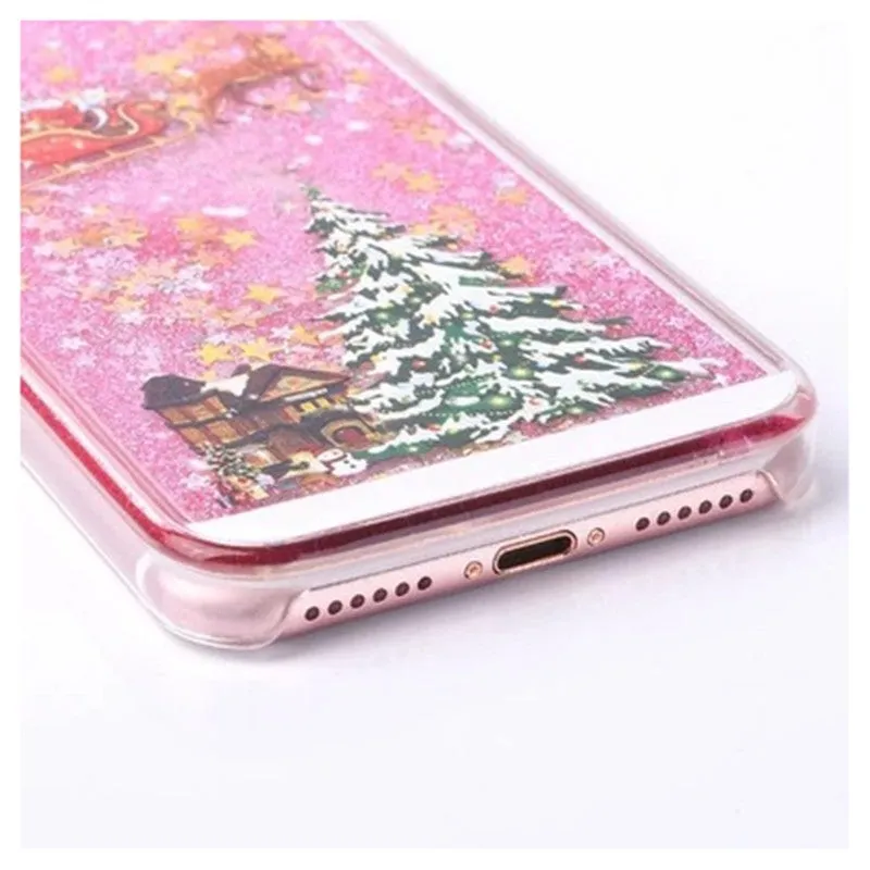 Christmas phone case for iPhone and Samsung in multiple colours including black and gold