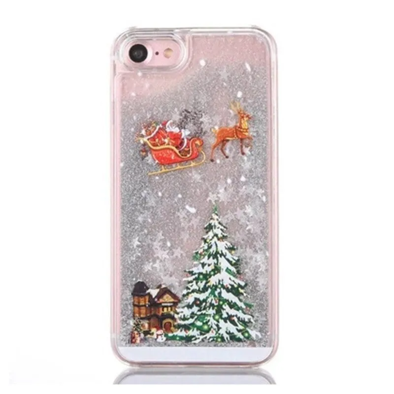 Christmas phone case for iPhone and Samsung in multiple colours including black and gold