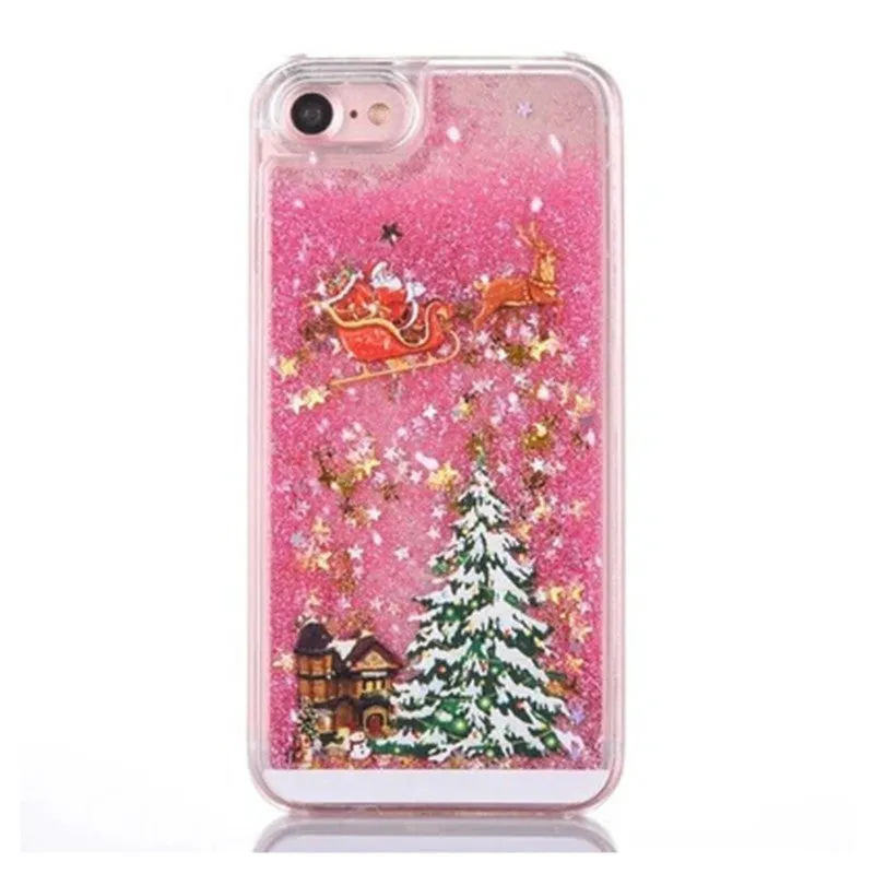 Christmas phone case for iPhone and Samsung in multiple colours including black and gold