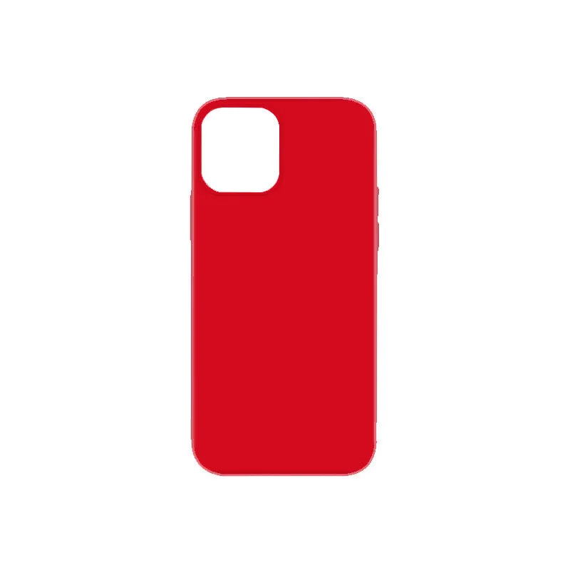 Candy silicone TPU phone case for iPhone 12 series in solid colour back cover style