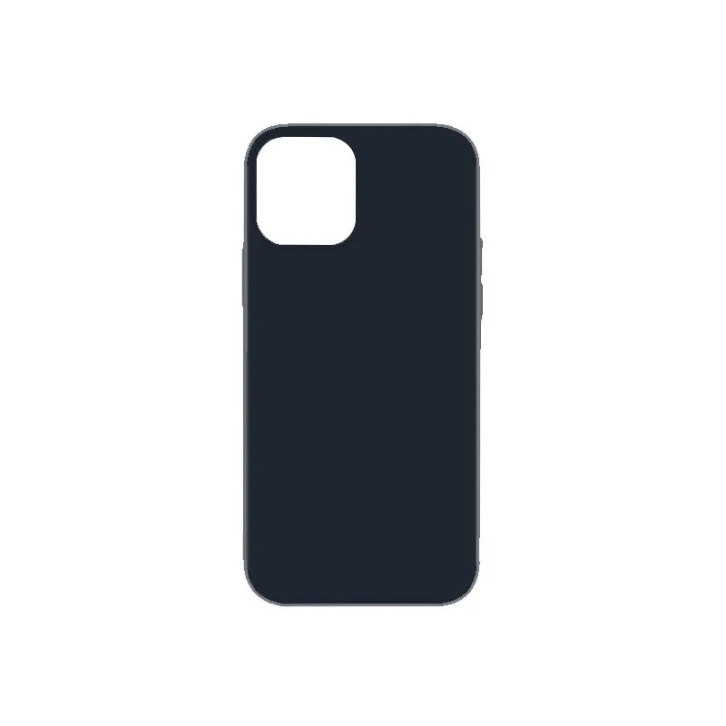 Candy silicone TPU phone case for iPhone 12 series in solid colour back cover style