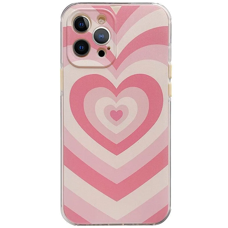 Full cover TPU mobile phone case with camouflage pattern in blue for iPhone