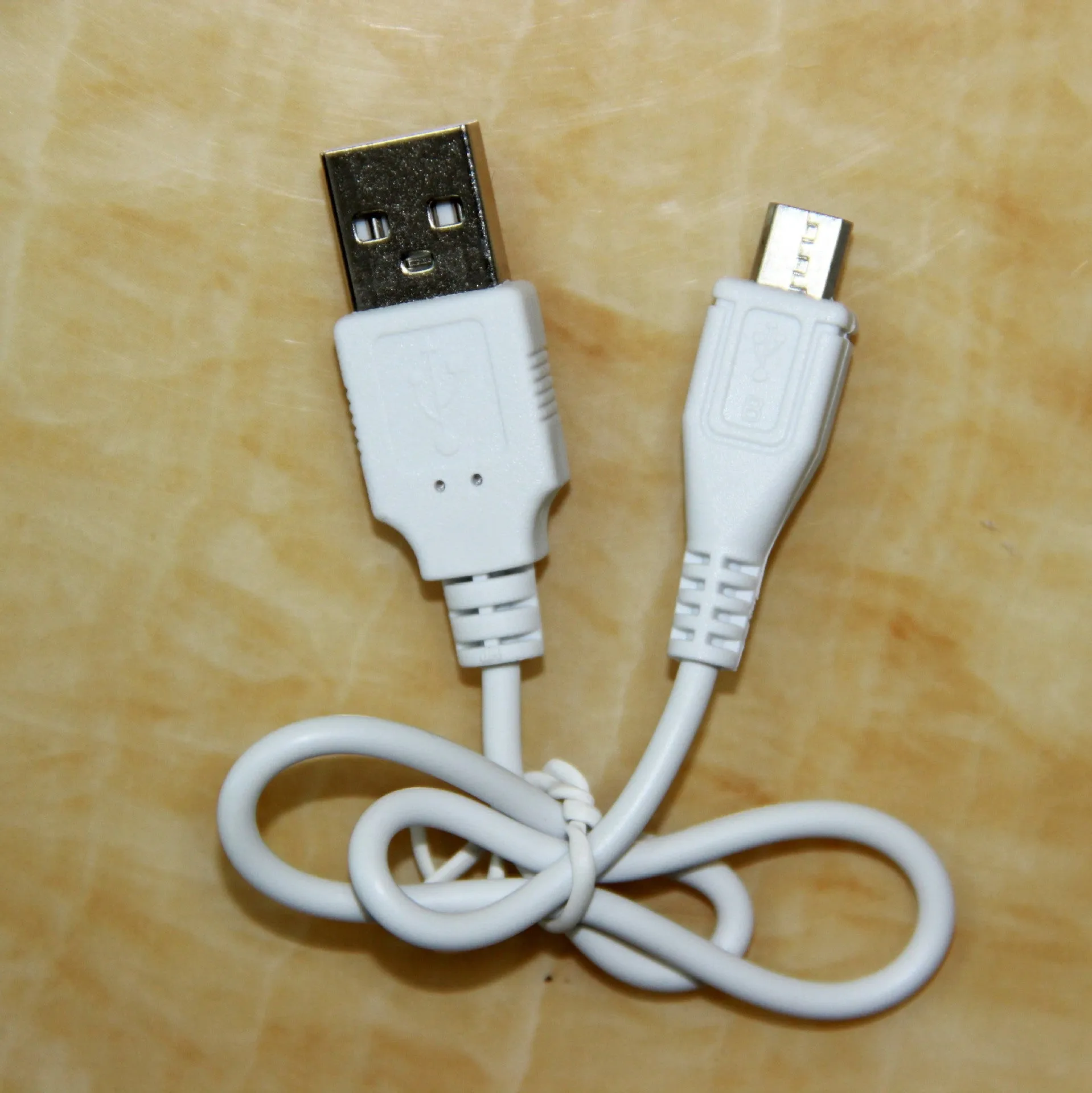 30 cm black Micro 5P charging data cable for Bluetooth V8 device