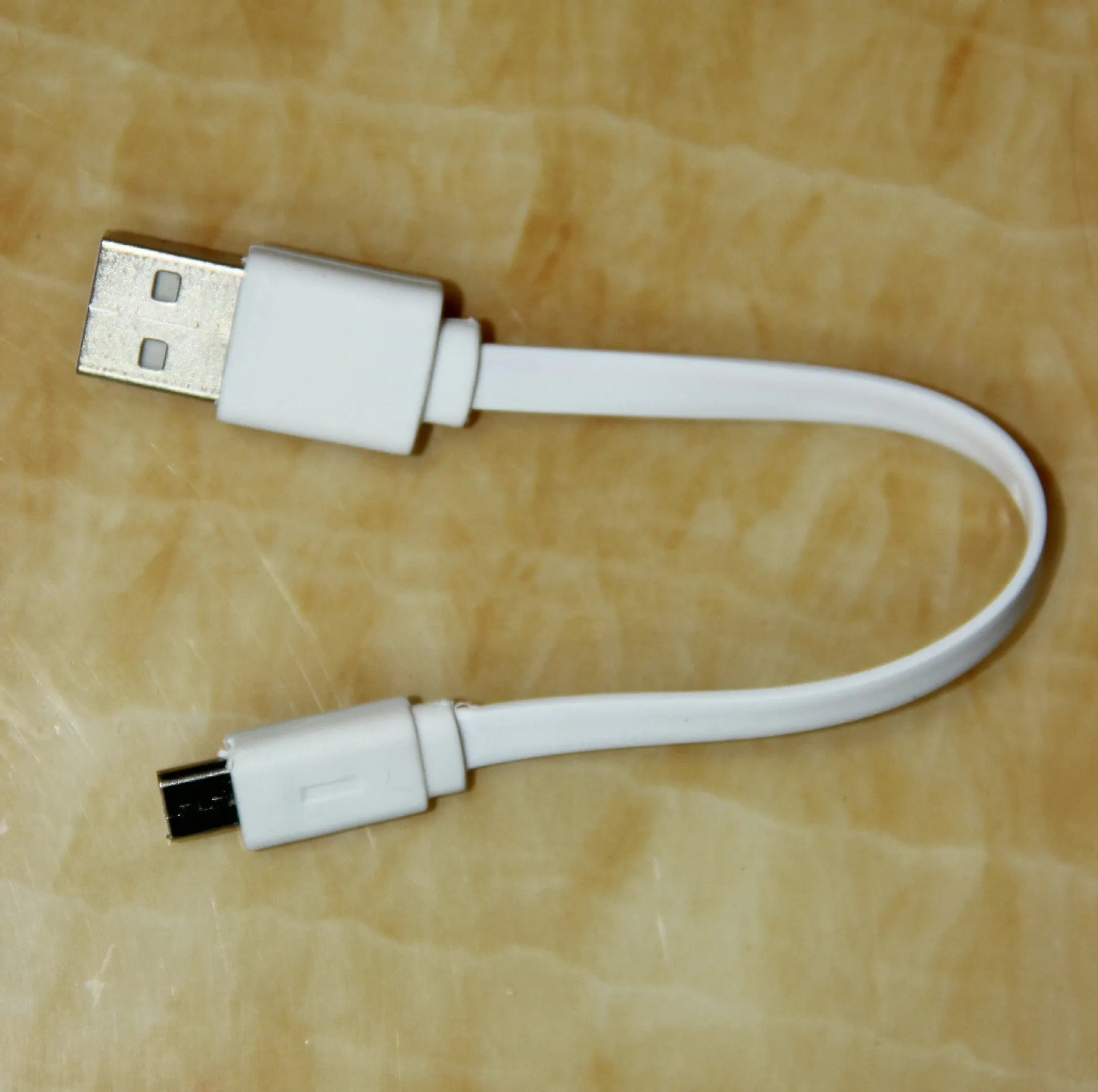 30 cm black Micro 5P charging data cable for Bluetooth V8 device