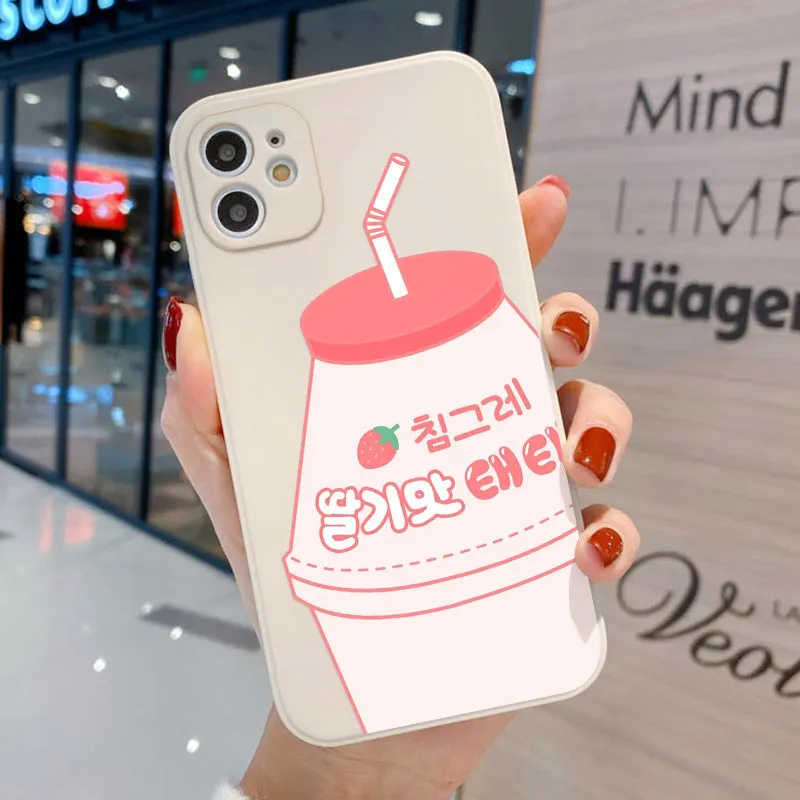 Cartoon full wrap TPU phone case for Apple 14 Pro/14 Plus/Pro Max in colour option K291