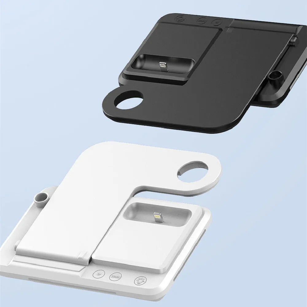 4-in-1 wireless charger for mobile phone headset watch Apple Pen, Y1 desktop model, black colour