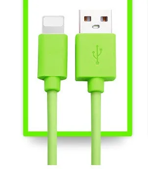 3-metre non-Apple branded data cable compatible with iPhone models, shown in white