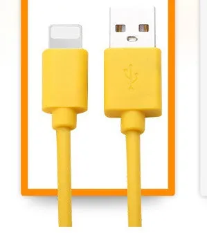 3-metre non-Apple branded data cable compatible with iPhone models, shown in white