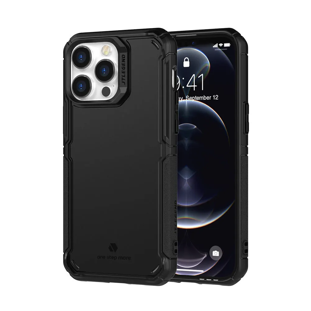 Military regulations fall-proof TPU and PC mobile phone case for iPhone 14