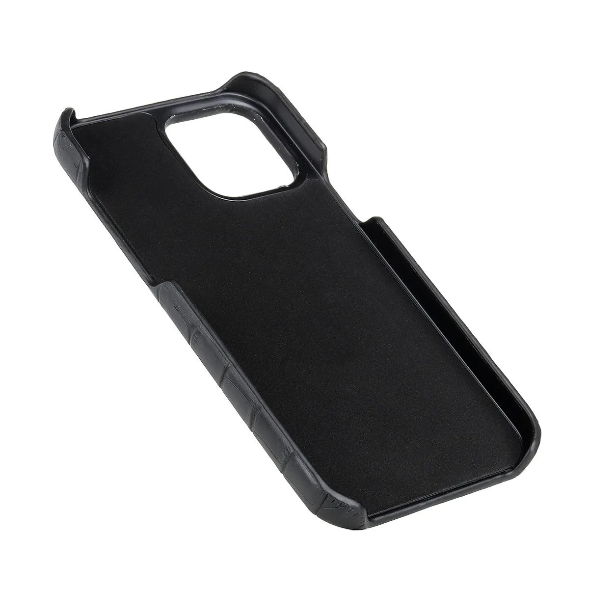 Leather Grain Oil Edge Leather Phone Case for iPhone 14 13 12 11 Series XS Max XR, PC+PU Protective Cover in Black Green Blue Yellow