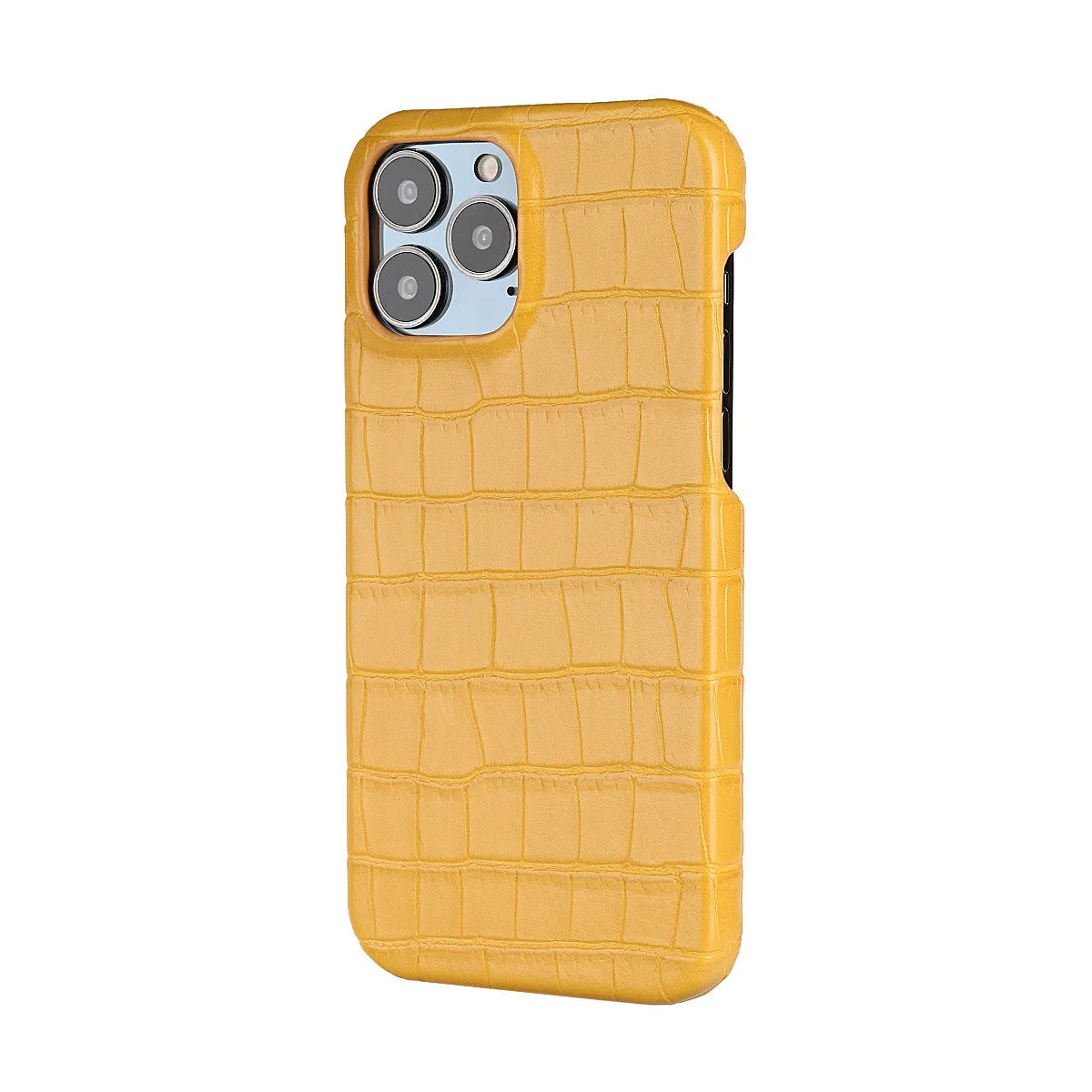 Leather Grain Oil Edge Leather Phone Case for iPhone 14 13 12 11 Series XS Max XR, PC+PU Protective Cover in Black Green Blue Yellow