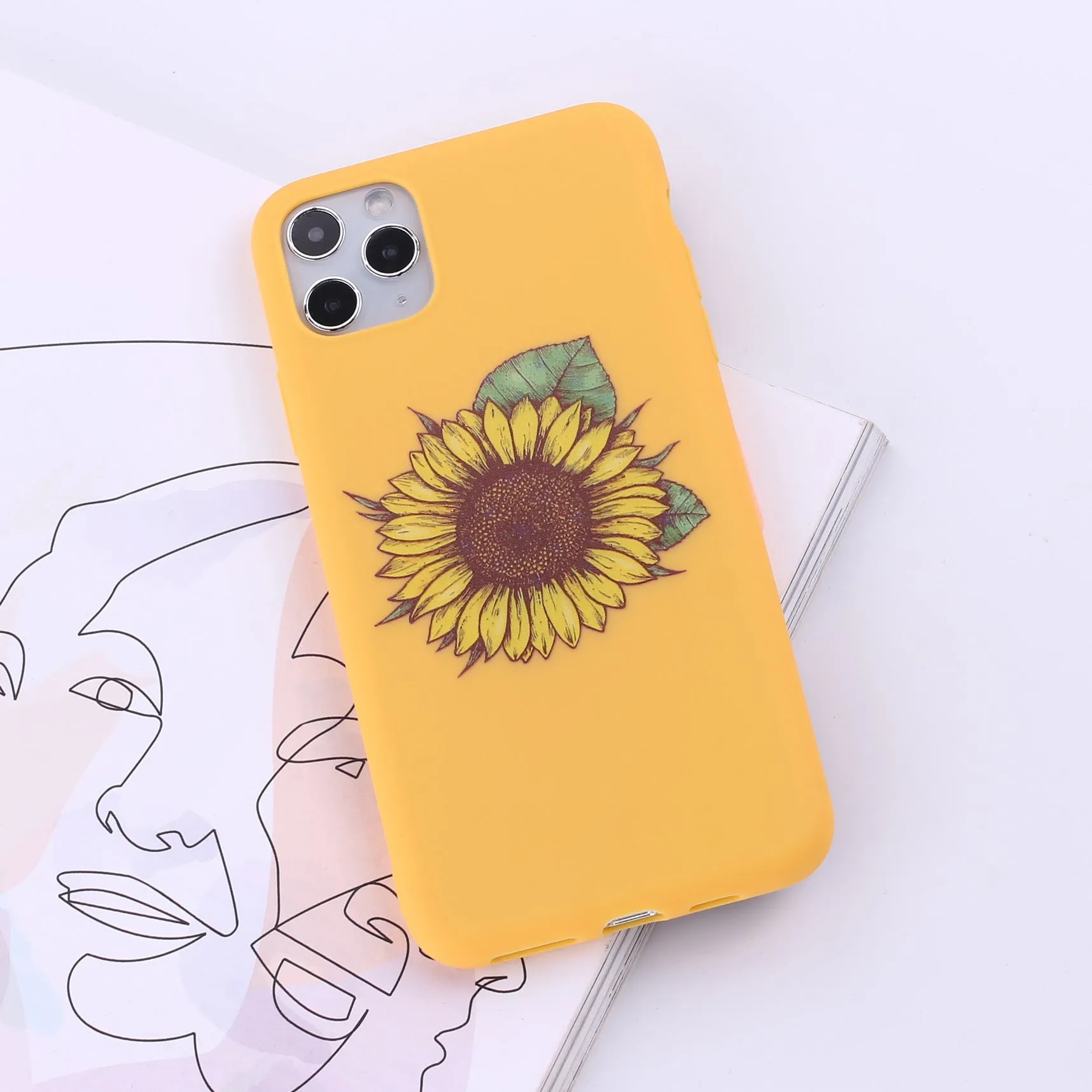 TPU mobile phone back cover case for iPhone in multiple colour options