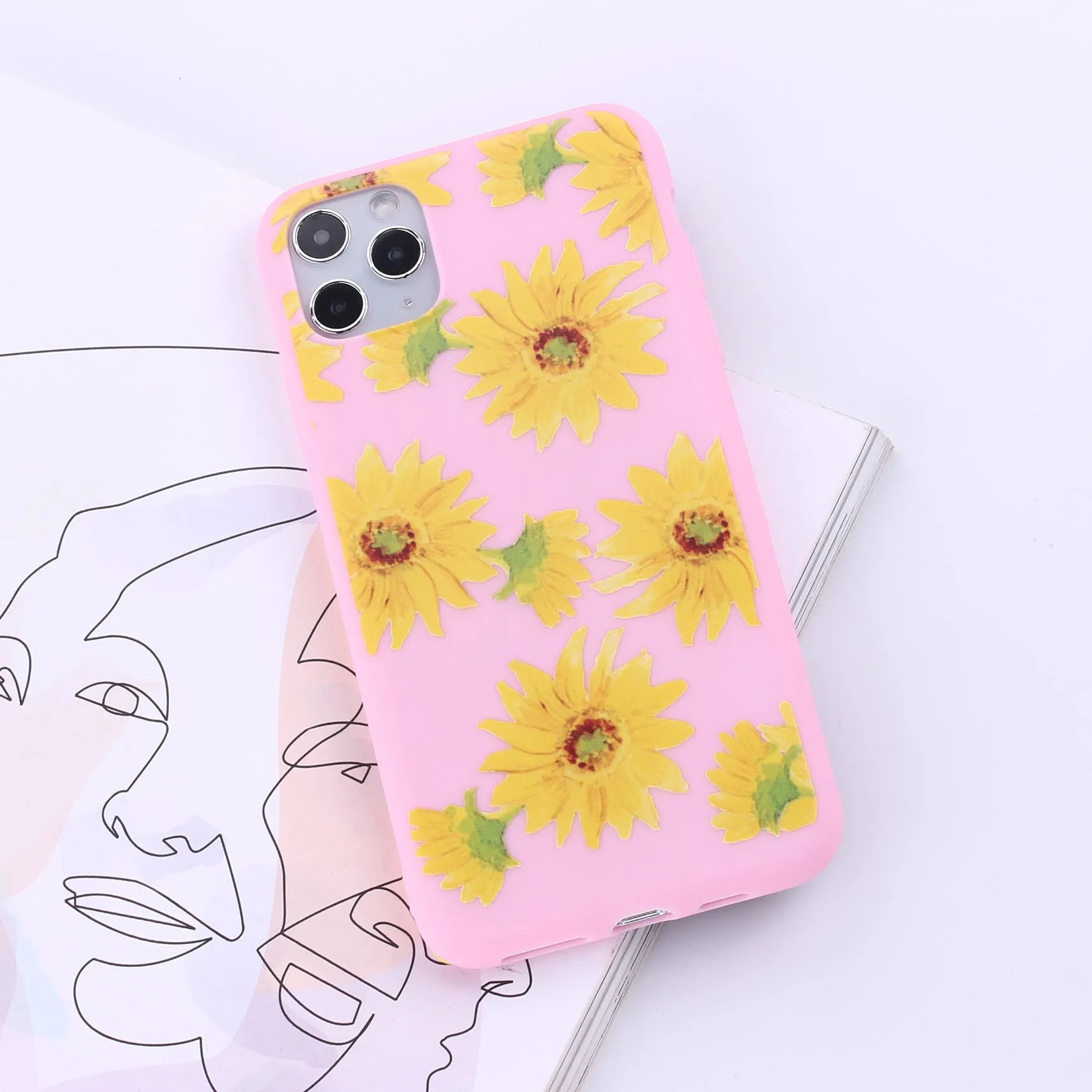TPU mobile phone back cover case for iPhone in multiple colour options