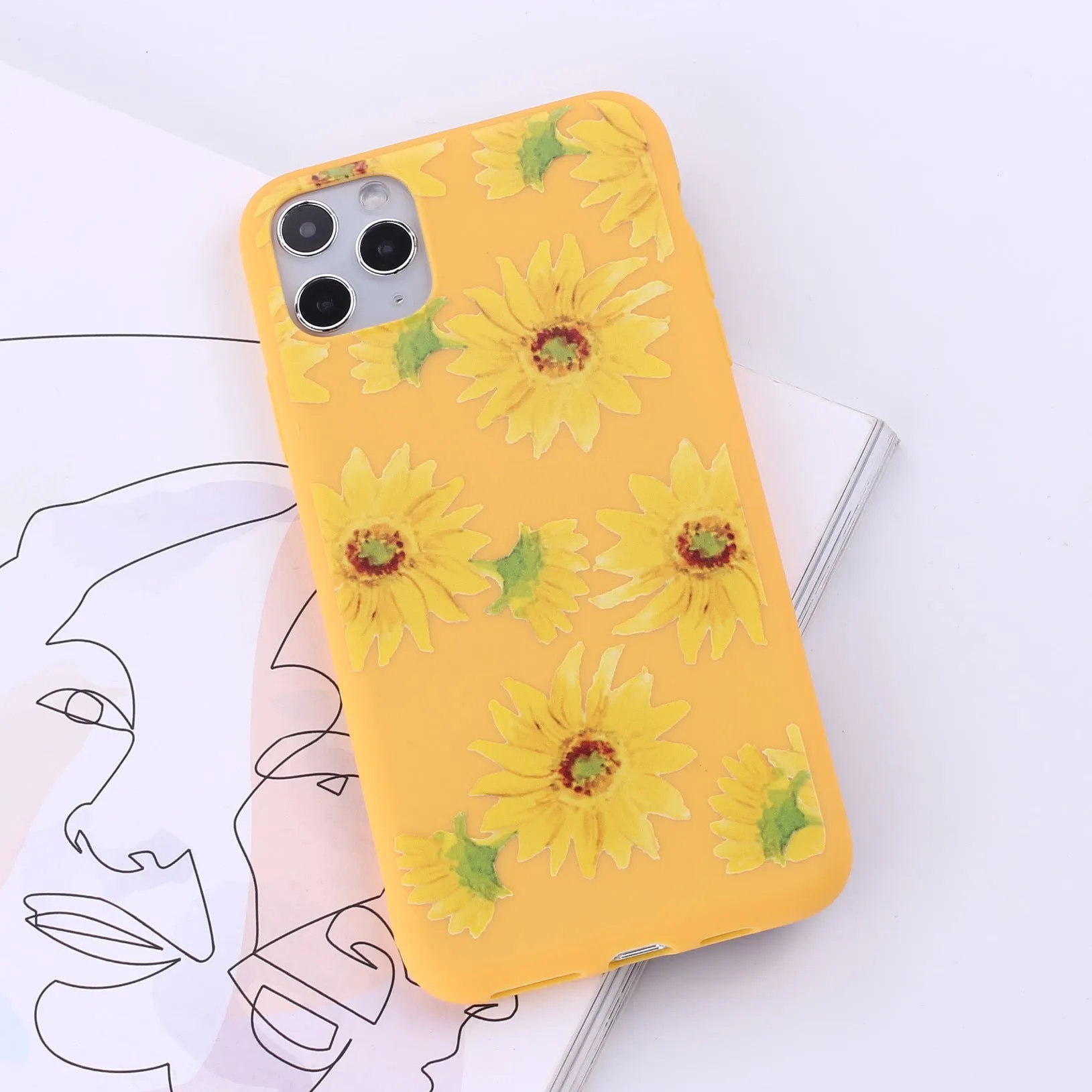TPU mobile phone back cover case for iPhone in multiple colour options