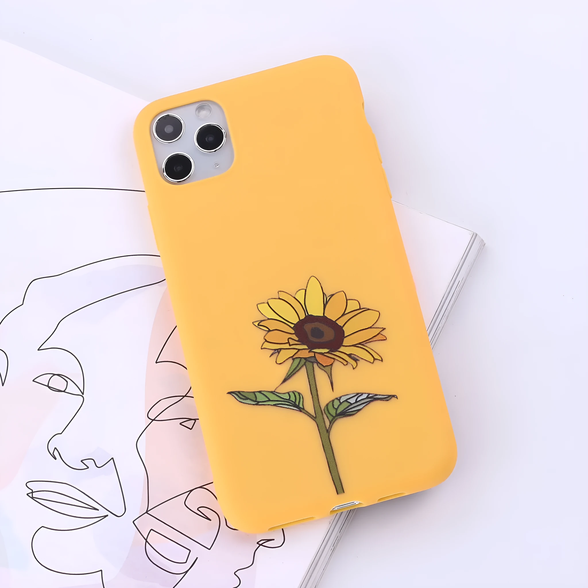 TPU mobile phone back cover case for iPhone in multiple colour options