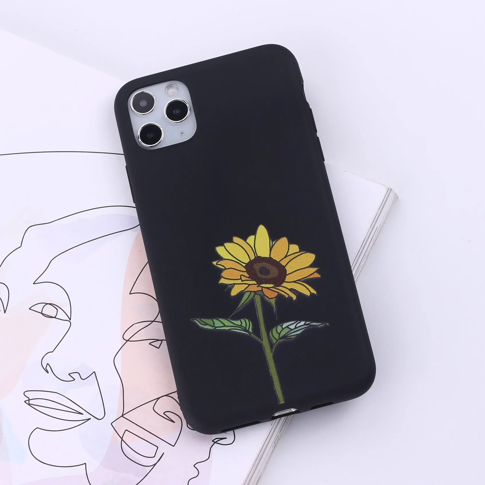 TPU mobile phone back cover case for iPhone in multiple colour options