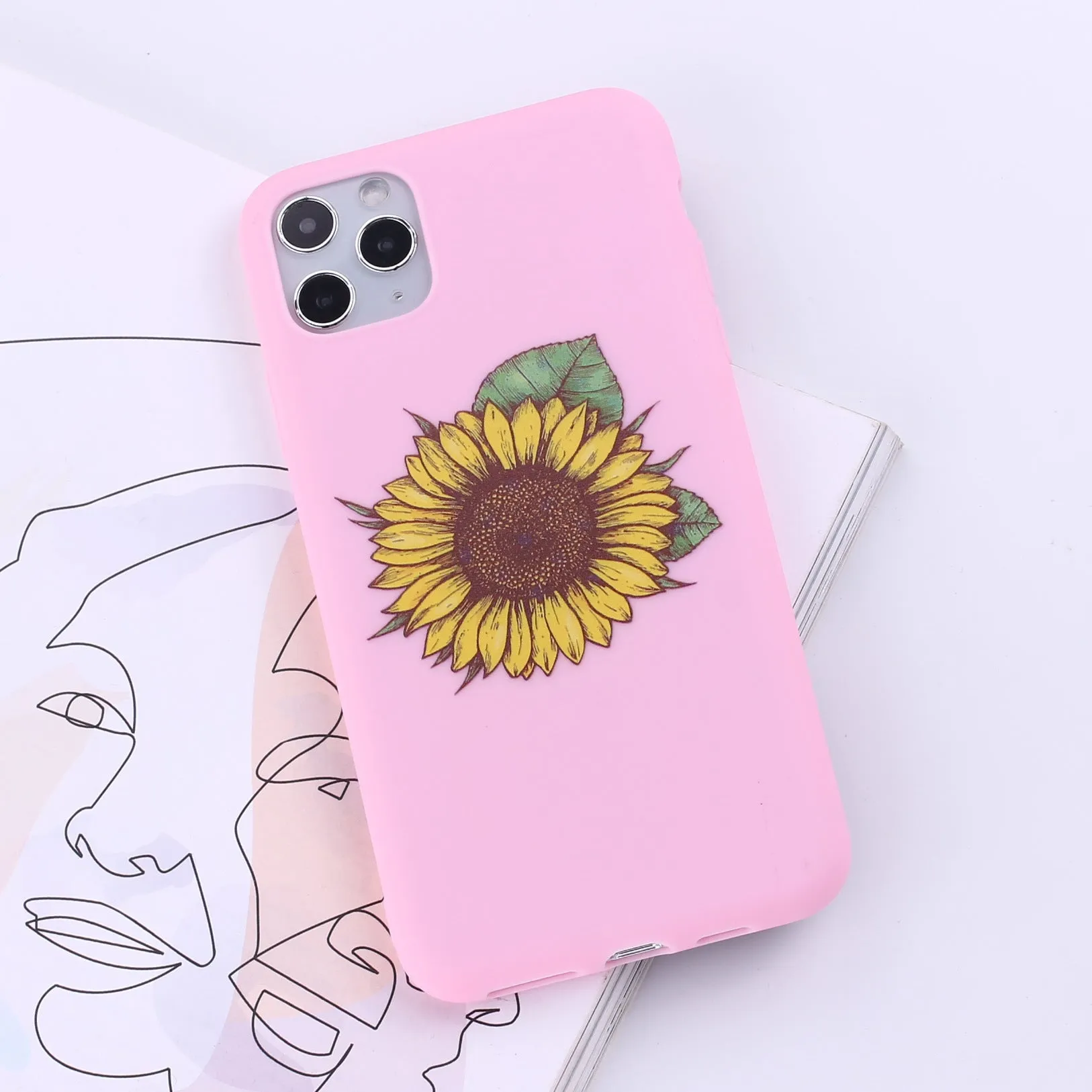 TPU mobile phone back cover case for iPhone in multiple colour options