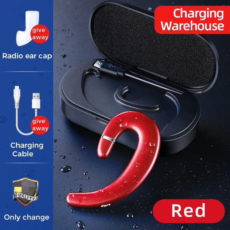 Really painless Bluetooth headset in black with Bluetooth 5.0 and 72-hour battery