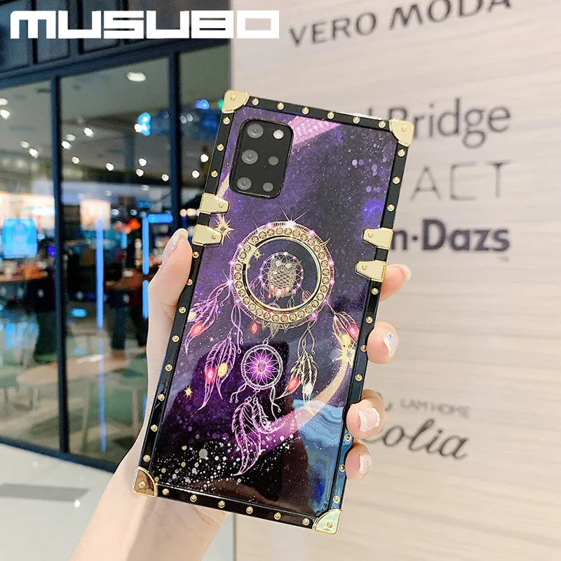 MUSUBO soft silicone TPU phone case for Samsung Galaxy models including S21 and Note 20 Ultra, available in multiple colours