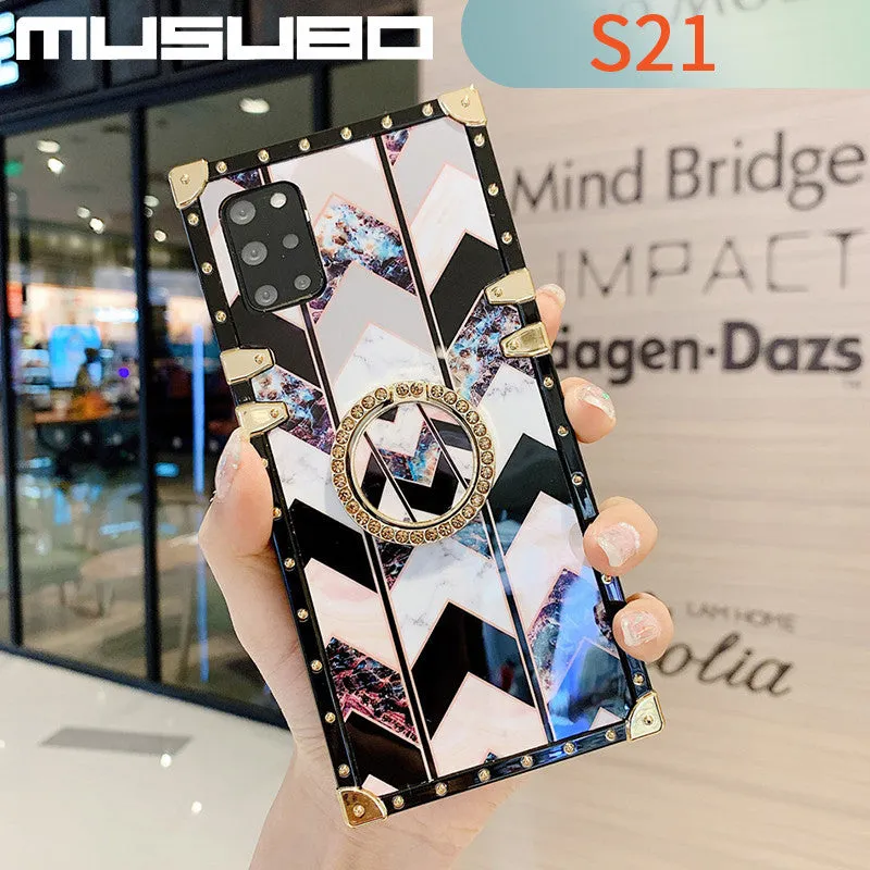 MUSUBO soft silicone TPU phone case for Samsung Galaxy models including S21 and Note 20 Ultra, available in multiple colours