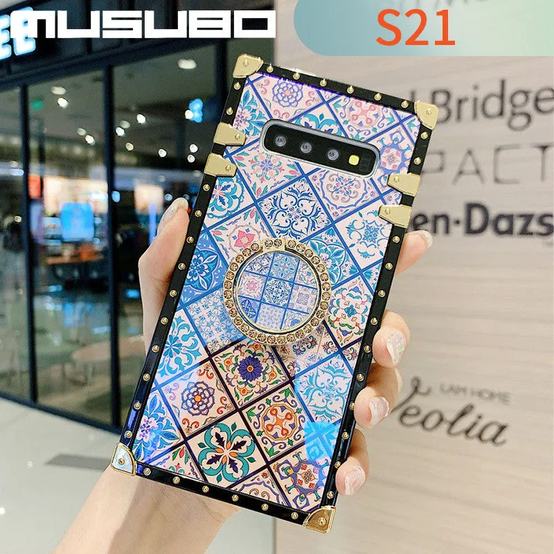 MUSUBO soft silicone TPU phone case for Samsung Galaxy models including S21 and Note 20 Ultra, available in multiple colours