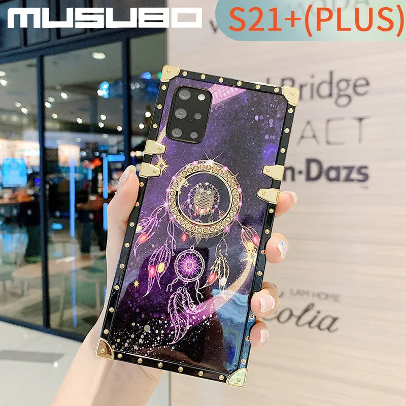 MUSUBO soft silicone TPU phone case for Samsung Galaxy models including S21 and Note 20 Ultra, available in multiple colours