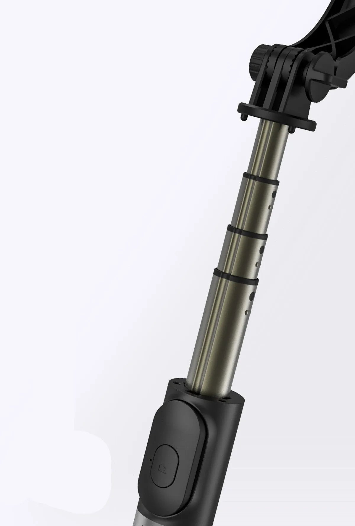 New Bastone 3-in-1 selfie stick tripod monopod Bluetooth remote stabiliser black colour