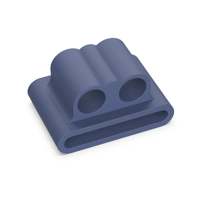 Earphone silicone protective sleeve in solid colour for charging case, six colour options available