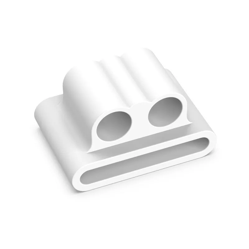 Earphone silicone protective sleeve in solid colour for charging case, six colour options available