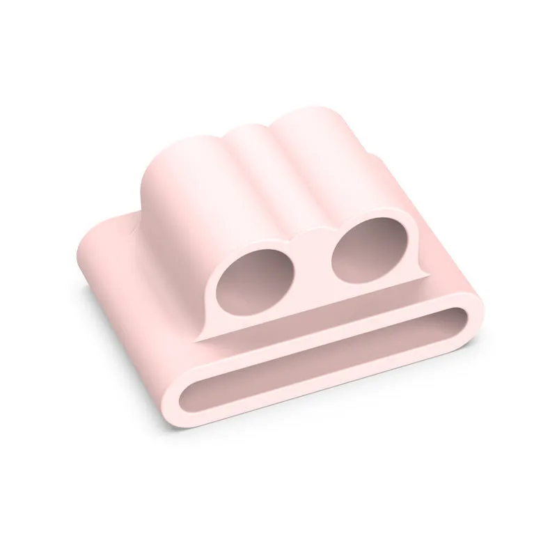 Earphone silicone protective sleeve in solid colour for charging case, six colour options available