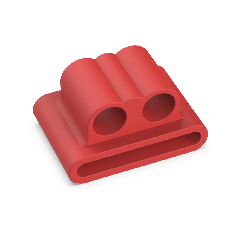 Earphone silicone protective sleeve in solid colour for charging case, six colour options available