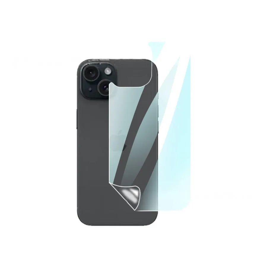 Rear film TPU hydrogel screen protector for iPhone 15 Pro Max HD anti-fingerprint explosion-proof