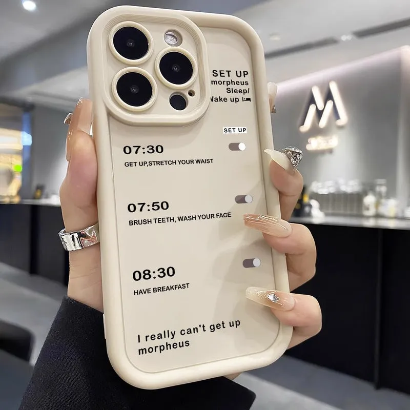 Silicone phone case with epoxy finish for Apple iPhone 13 in black colour